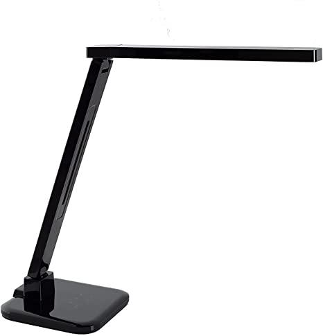 Lightblade 1500S by Lumiy (Series 2) LED Desk Lamp with Best in Class Brightness at 1500 lux and Color Rendering at 93 CRI, Pivoting Head, Captive Touch Controls for Brightness & Color Temperature