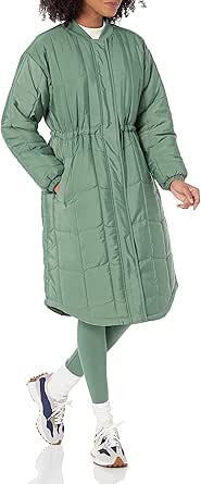 Amazon Essentials Women's Oversized Quilted Coat (Available in Plus Size)