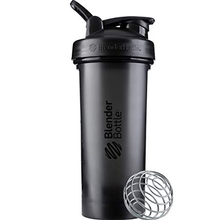 BlenderBottle C03596 Classic V2 Shaker Bottle, 28-Ounce, Black