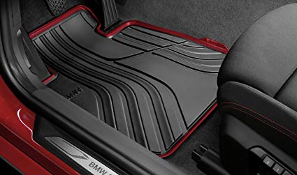 BMW 51472348156 Sport Line All-Weather Floor Mats (Set of 2 Front Mats)