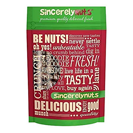 Sincerely Nuts Dark Chocolate Almonds - Two Lb. Bag | Chocolate Dipped & Coated Gourmet Treats | Delicious Gluten Free Snack Food | Wonderful Holiday Gifts, Party Favors, Stocking Stuffers