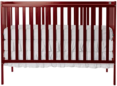 Dream On Me Synergy 5 in 1 Convertible Crib, Cherry