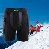docooler 3D Padded Short Protective Hip Butt Pad Ski Skate Snowboard Skating Skiing Protection Drop Resistance Roller Compression Shorts Pants