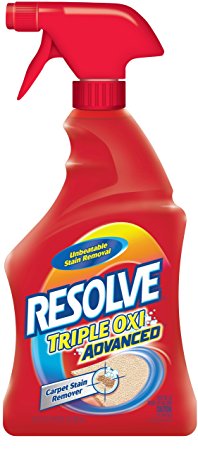 Resolve Carpet Cleaner with Triple Oxi Action Advanced Carpet Stain Remover, 16 oz