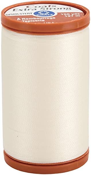 COATS & CLARK S964-8010 Extra Strong Upholstery Thread, 150-Yard, Natural