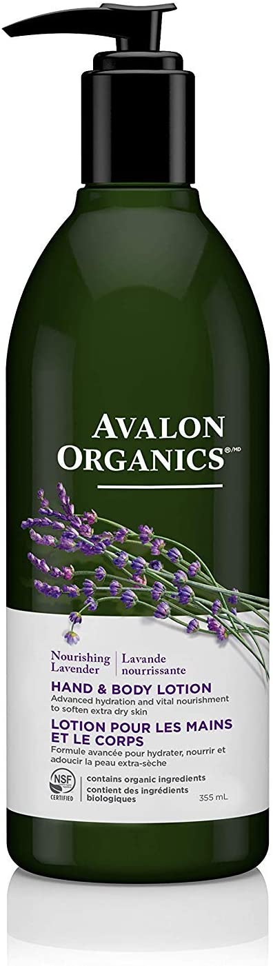 Avalon Organics Lavender Hand and Body Lotion, 355ml