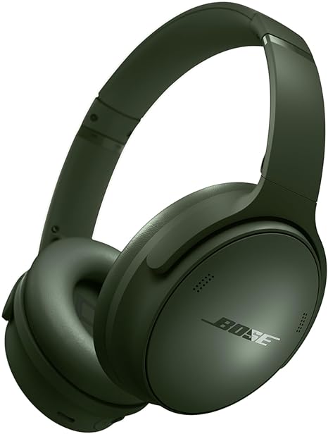 New Bose QuietComfort Wireless Noise Cancelling Headphones, Bluetooth Over Ear Headphones with Up To 24 Hours of Battery Life, Cypress Green