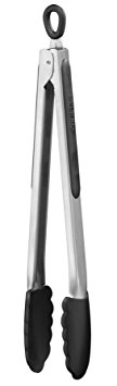 Cuisinart CTG-00-12STN Silicone-Tipped 12-Inch Tongs