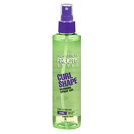 Garnier Fructis Curl Shape Spray Gel, Strong Hold, 8.5 oz, 2 pk