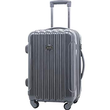Kensie Luggage Alma 20 Inch Expandable Hardside Carry-On Spinner Luggage