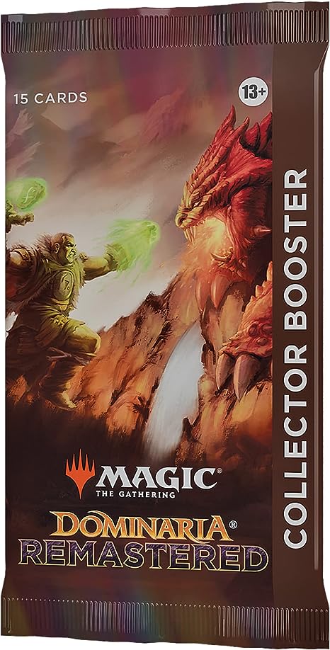 Magic: The Gathering Dominaria Remastered Collector Booster | 15 Magic Cards