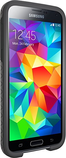 Otterbox SYMMETRY SERIES for Samsung Galaxy S5 - Retail Packaging - TRIANGLE GREY (SLATE/SLATE GREY/TRIANGLE GREY GRAPHIC) (Discontinued by Manufacturer)