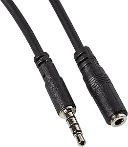 StarTech.com Câble d'extension de casque TRRS 4 positions 3,5 mm de 2 m - M/F (MUHSMF2M)