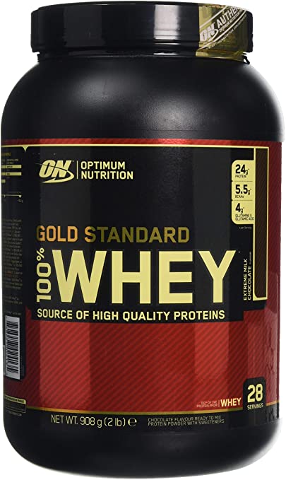 OPTIMUM NUTRITION Gold Standard 100% Whey Extreme Milk chocolate 2lbs 2 pound