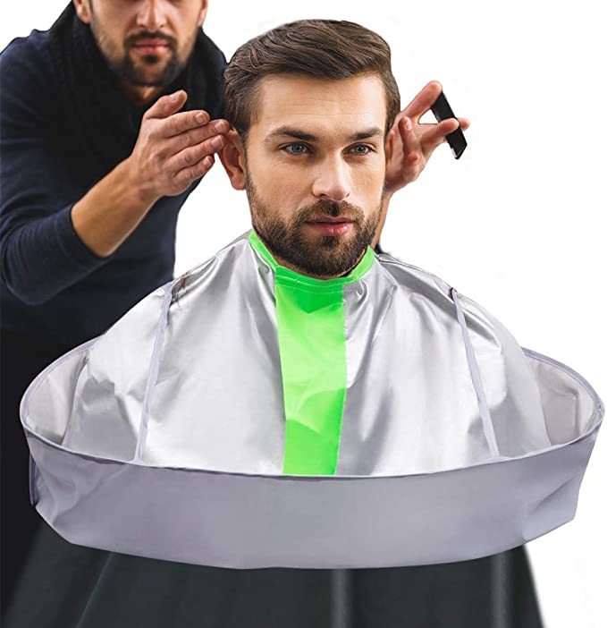 VASLON Professional Hair Cutting Cape Salon Barber Cape Waterproof Haircut Umbrella Catcher Hairdresser Gown Apron Men and Women Hairdressing Supplies