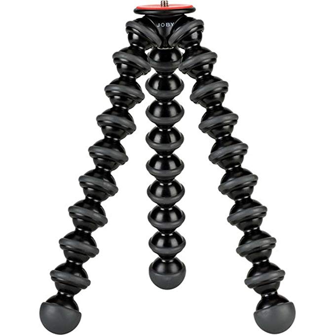 JOBY GorillaPod 3K Stand. Premium Flexible Tripod 3K Stand for Pro-Grade DSLR Cameras or devices up to 3Kg (6.6lbs). Black/Charcoal.