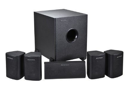 Monoprice 108247 51-Channel Home Theater Speaker System Six