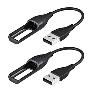 Austrake Black Replacement USB Charger Charging Cable for Fitbit Flex Wireless Activity Sleep Wristband