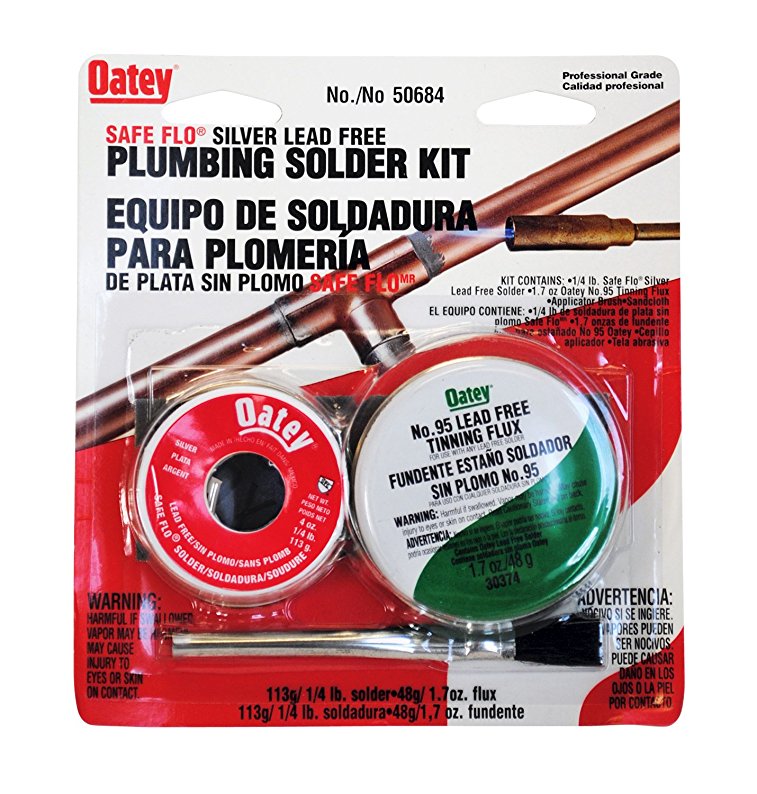 Oatey 50684 Safe-Flo Silver Plumbing Kit