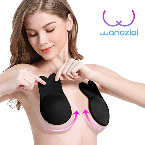 Strapless Bra Sticky Adhesive Invisible Push up Bra for Backless or Strapless Dresses,Tops etc.