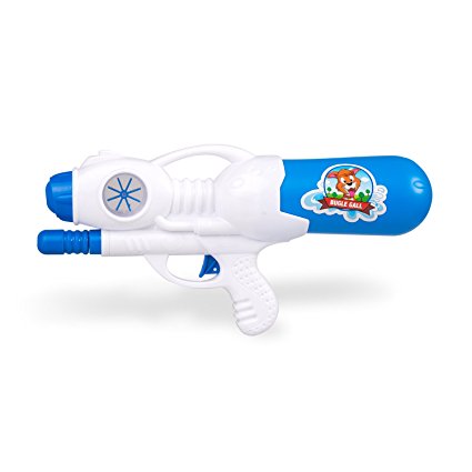 KOODER Water Gun! Pump-up Style! with Rotating Waterwheel! Further Distance! Kids' Favorite Toy!