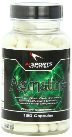 AI Sports Nutrition Agmatine Capsules, 120 Count