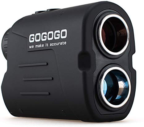 Gogogo Sport Laser Golf/Hunting Rangefinder, 6X Magnification 650/900 Yards Laser Range Finder, Accurate Range Scan, Slope Distance Correction, Pin-Seeker & Flag-Lock,Tournament Legal Golf Rangefinder