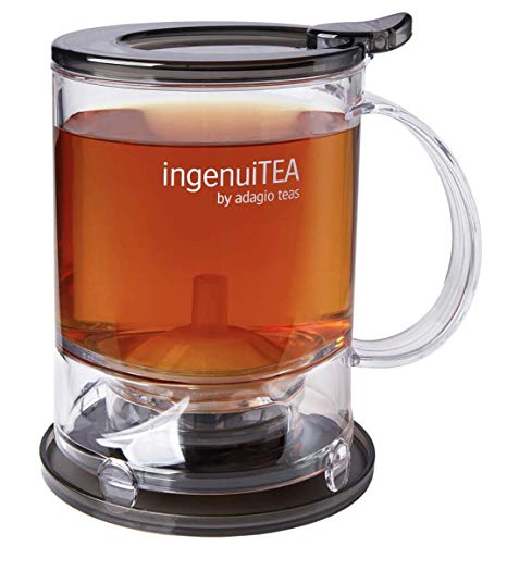 Adagio Teas IngenuiTEA 2 Bottom Dispensing Teapot, 16 oz.