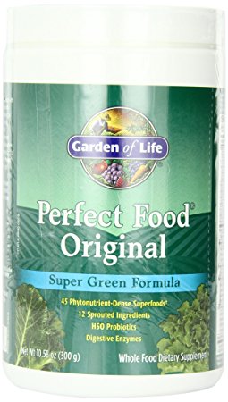 Garden of Life Perfect Food Original, 300g Powder