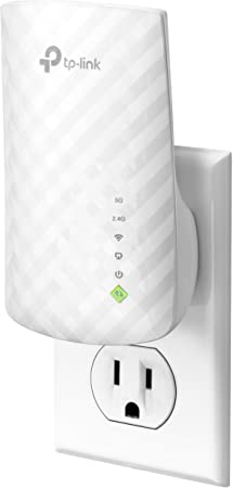 TP-Link AC750 Wifi Range Extender | Up to 750Mbps | Dual Band WiFi Extender, Repeater, Wifi Signal Booster, Access Point| Easy Set-Up | Extends Wifi to Smart Home & Alexa Devices (RE200)