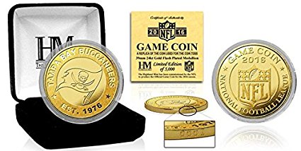 Tampa Bay Buccaneers 2016 Gold Game "Flip" Coin