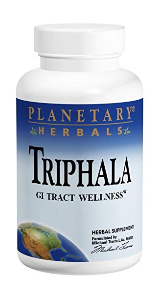 Triphala Internal Cleanser 1000mg Planetary Herbals 180 Tabs