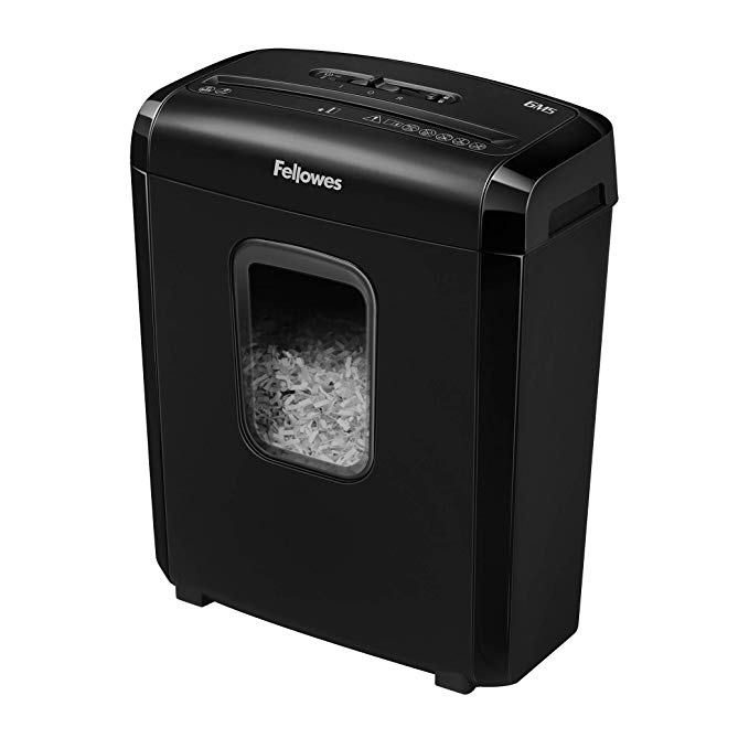 Fellowes 6M5 Powershred Micro-Cut Deskside Paper Shredder