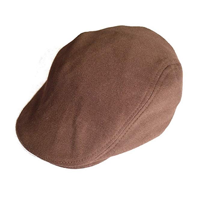 Wansan Men’s Newsboy Gatsby Cabbie Hats Cotton Adjustable Driving Winter Hat
