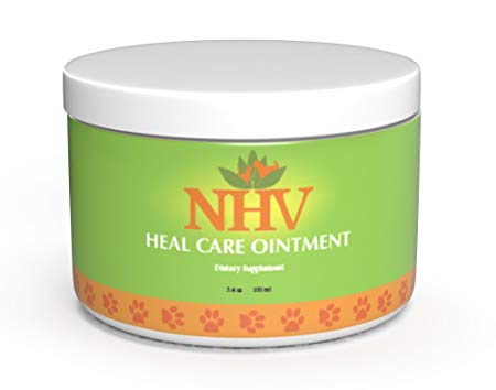 NHV Heal Care Ointment for Paw Pad Injuries & Inflammed Muscles and Joints in Pets