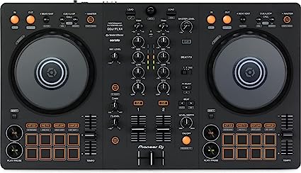 Pioneer DJ DDJ-FLX4 2-deck Rekordbox and Serato DJ Controller - Graphite