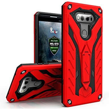 LG V20 Case, Zizo [Static Series] Shockproof [Military Grade Drop Tested] with Built-in Kickstand [LG V20 Heavy Duty Case] Impact Resistant LG V20