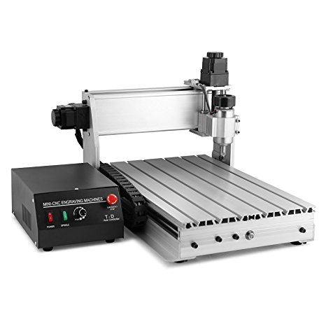 BestEquip CNC Router Machine 3 Axis 3040T-DQ Engraving Machine with USB Function CNC Router 300mm x 400mm Router Engraver Milling Machine (3040T-DQ 3 Axis)