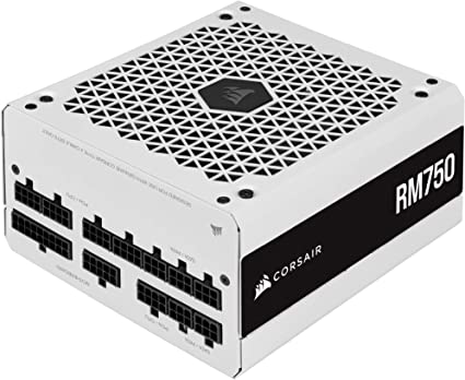 CORSAIR RM Series (2021), RM750, 750 Watt, 80 Plus Gold Certified, Fully Modular Power Supply