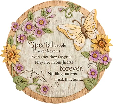 Special People Never Leave Us Even After They are Gone Stepping Stone - Memorial Gifts Garden Décor
