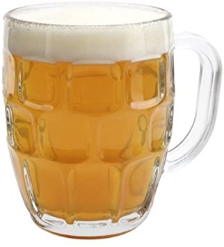 British Pub Imperial Pint Dimple Glass - 2 Pack