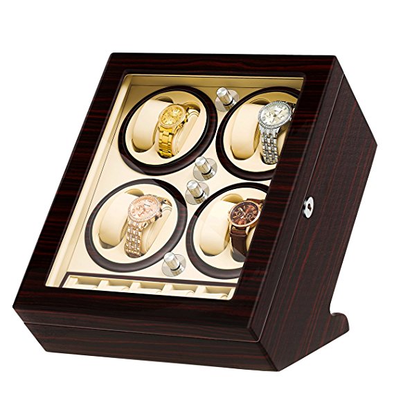 JQUEEN Eight Automatic Watch Winders and 6 Storages