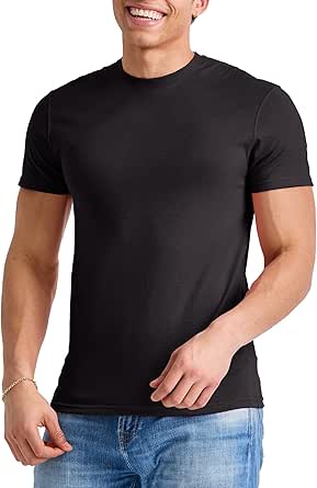 Hanes Men's Originals Lightweight Tri-Blend Crewneck T-Shirts