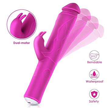 Aster Massager Waterproof Handheld Wand Massager with 7 Dual Motor