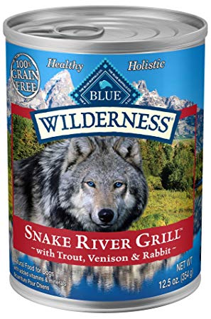 Blue Buffalo Wilderness High Protein Grain Free, Natural Adult Wet Dog Food