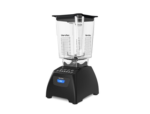 Blendtec C575A2301A-A1AP1D Classic 575 Blender with WildSide Jar, Black