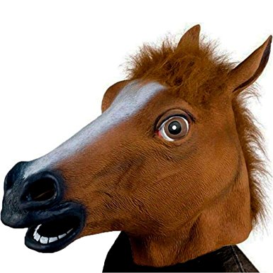 Monstleo Horse Animal Head Mask Halloween Party Costume Decorations