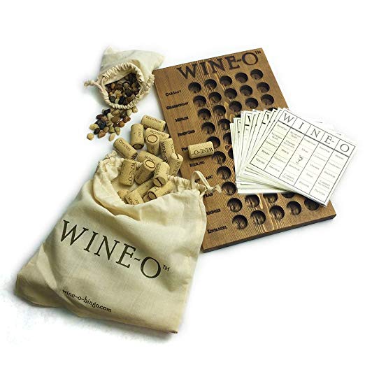 Wine-o®, Bingo for Wine Lovers®, a Unique Wine Game and Perfect Gift for Wine Lovers