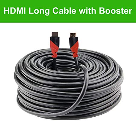 Million High HDMI Cable (150 ft) Built-in Signal Booster Supports 3D & Audio Return Channel - Full HD [Latest Version] - 150 Feet